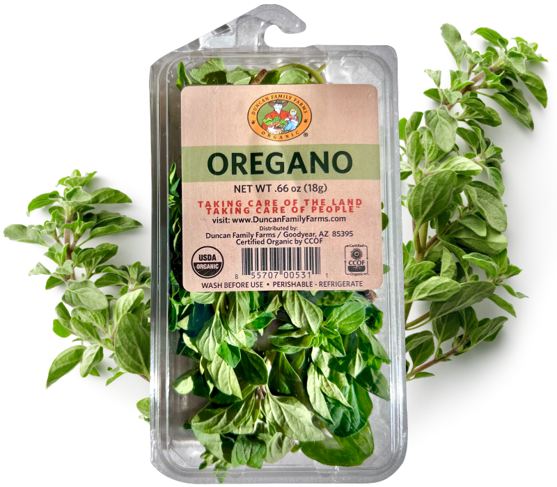 Oregano packaging