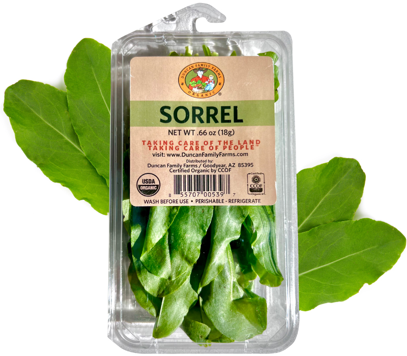 Sorrel packaging