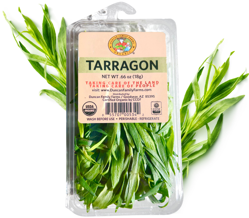 Tarragon packaging