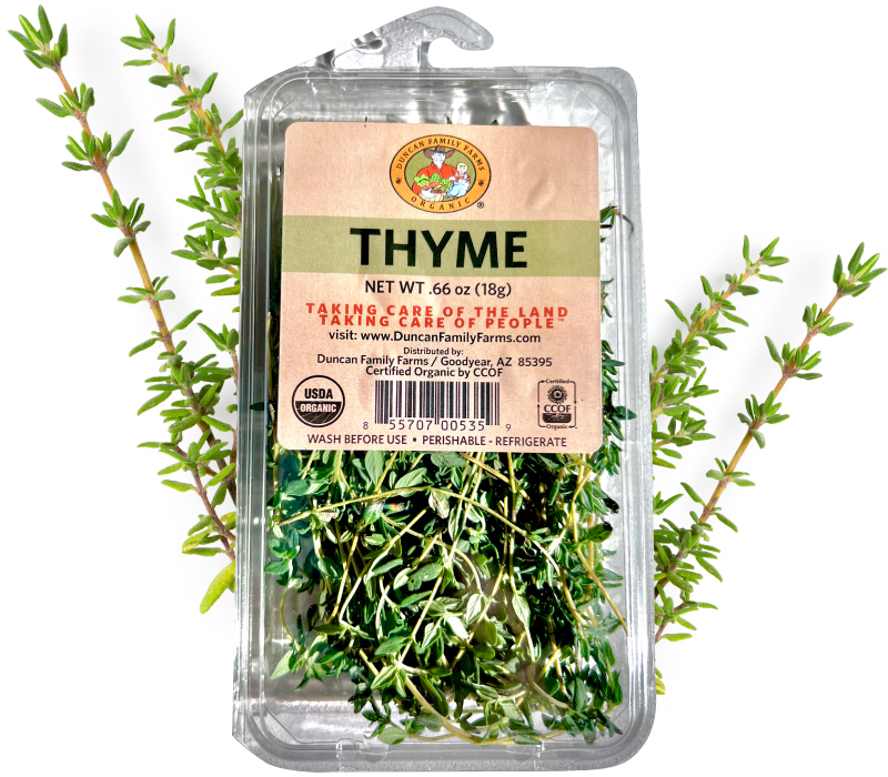 Thyme packaging